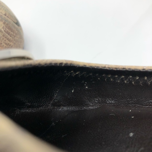 Tory Burch Metallic Reva Flats - Picture 7 of 7